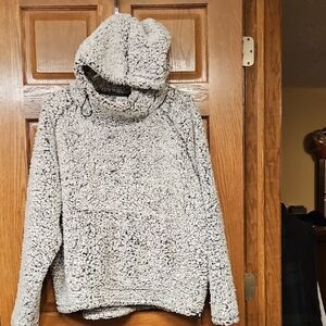 PINK Victoria's Secret Gray Fleece Hoodie
